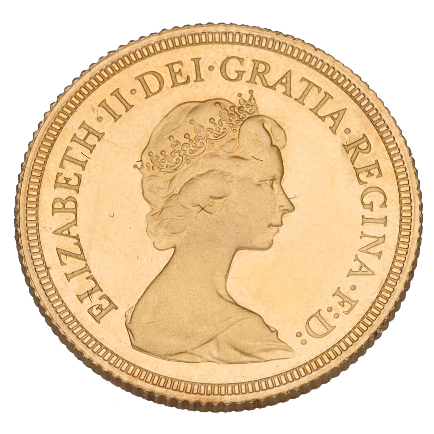 22ct Gold Queen Elizabeth II Full Sovereign Coin 1979