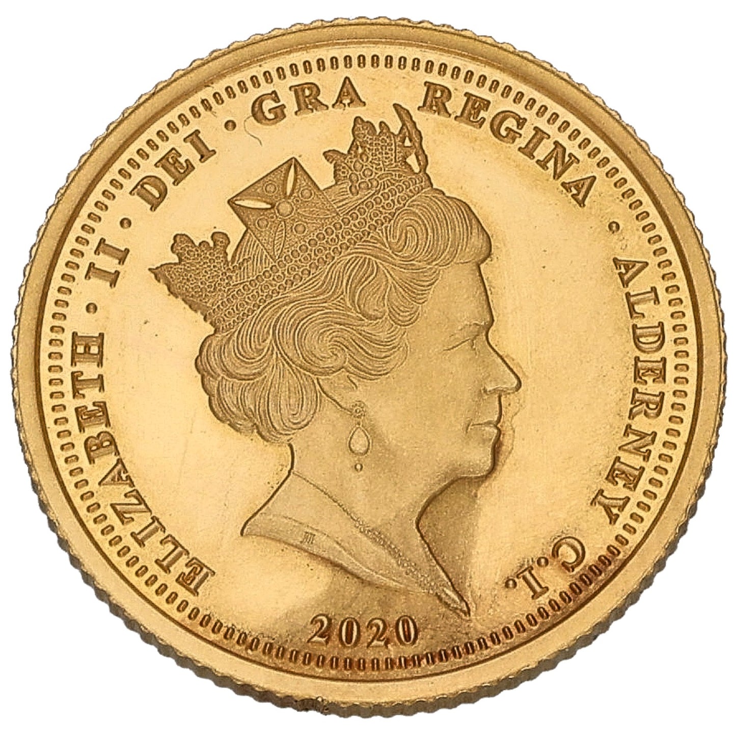 22ct Gold The Unknown Warrior 100th Anniversary Quarter Sovereign Coin 2020