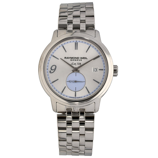 Raymond Weil Maestro 'Buddy Holly' 2238 39mm Stainless Steel Watch