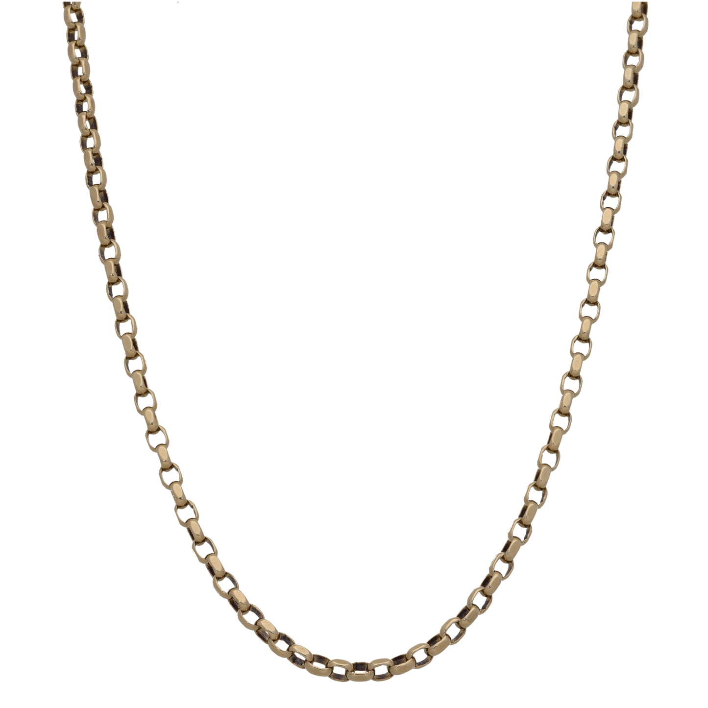 9ct Gold Belcher Chain 22"