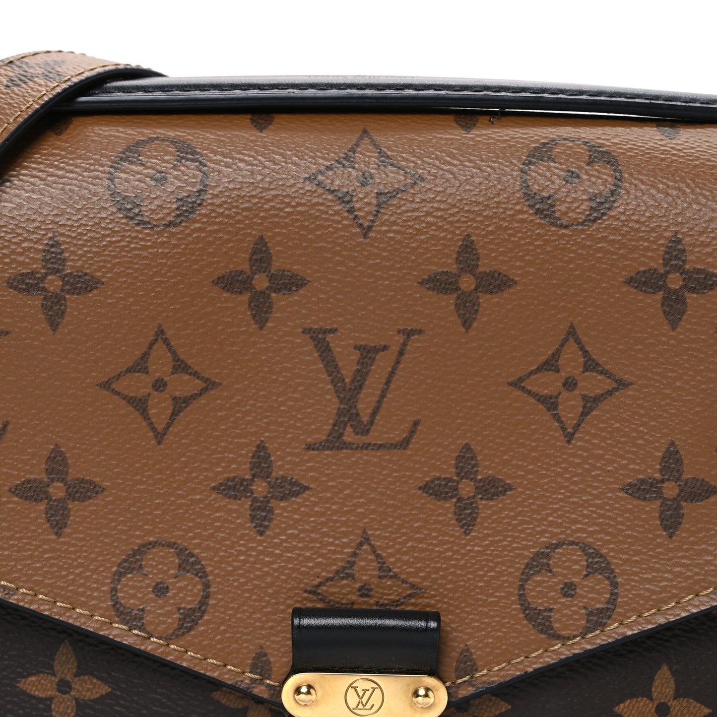 Louis Vuitton Pochette Métis Monogram Reverse Coated Canvas Bag - Brown