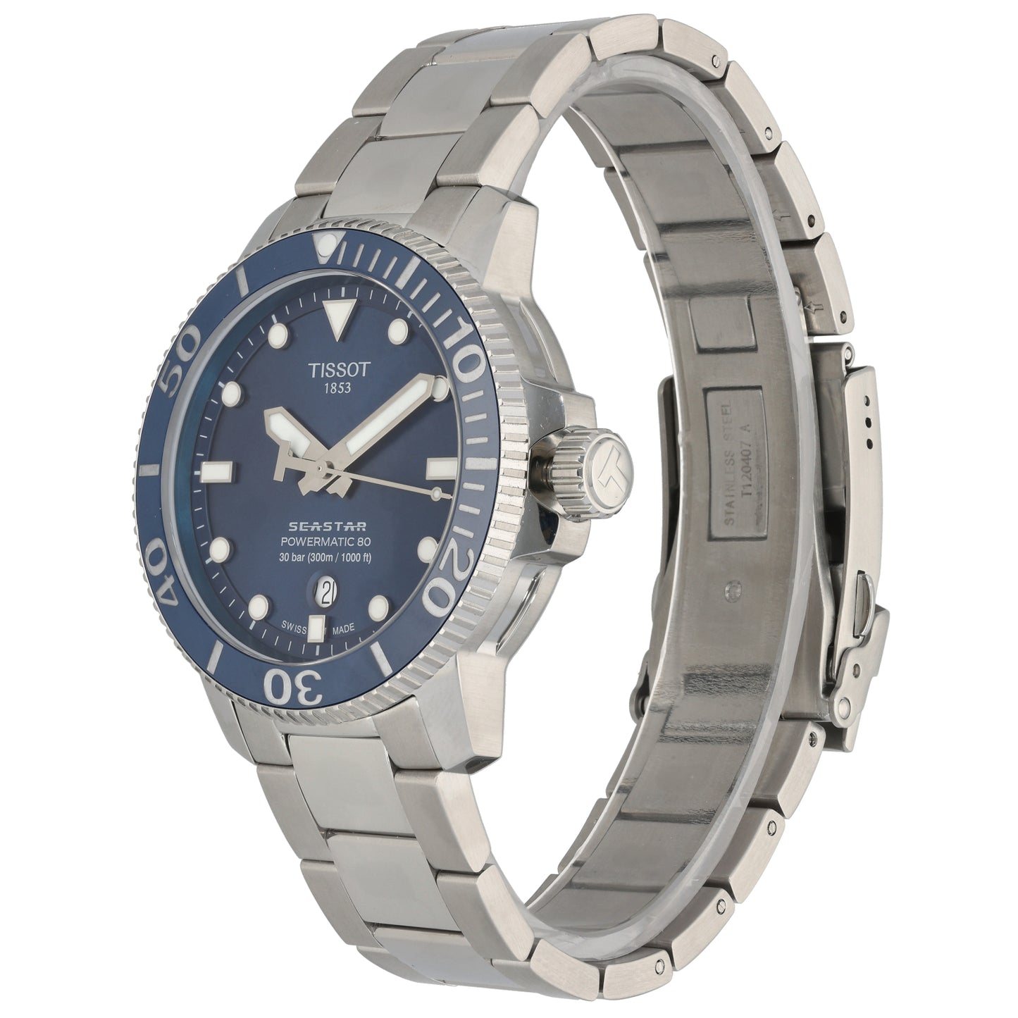 Tissot Seastar T120407A 43mm Stainless Steel Watch