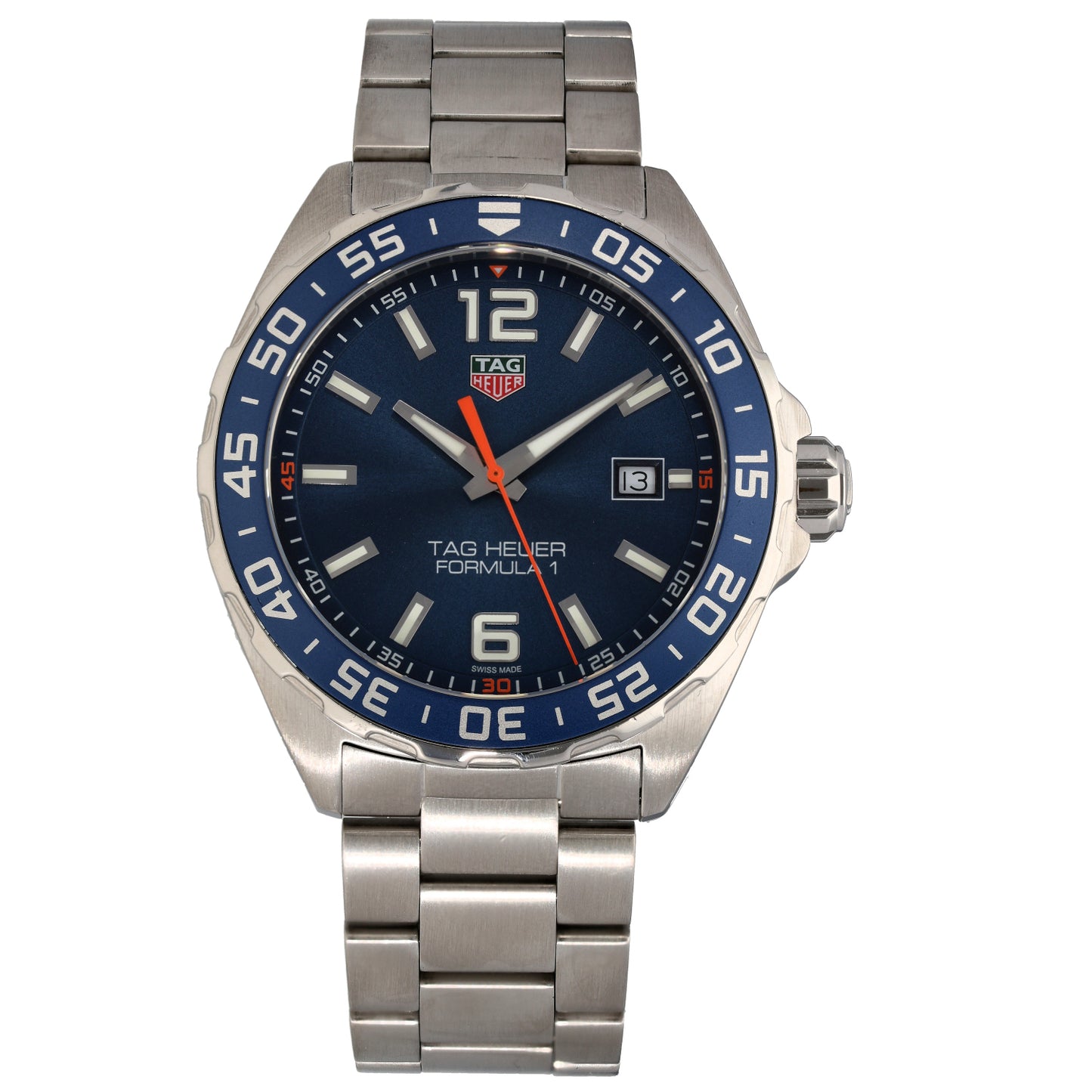 Tag Heuer Formula 1 WAZ1010 43mm Stainless Steel Watch