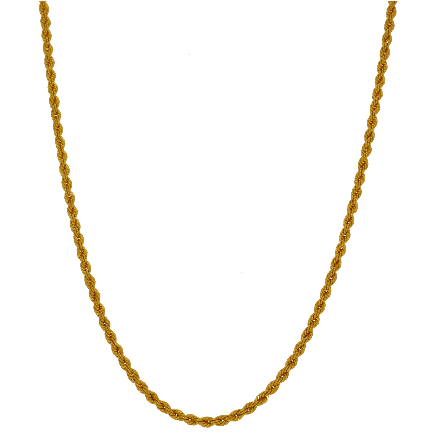 22ct Gold Rope Chain 20"