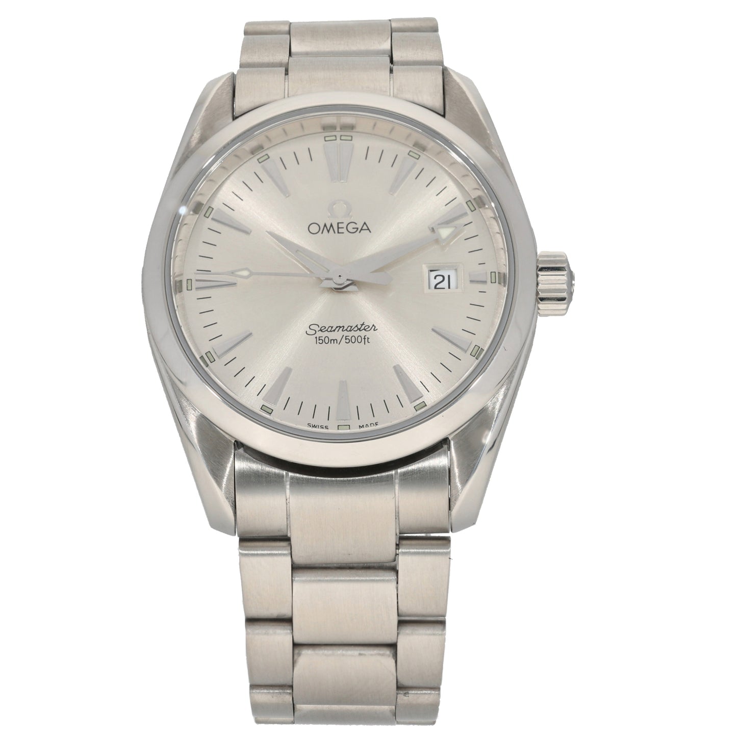 Omega Seamaster Aqua Terra 2518.30.00 36.2mm Stainless Steel Watch