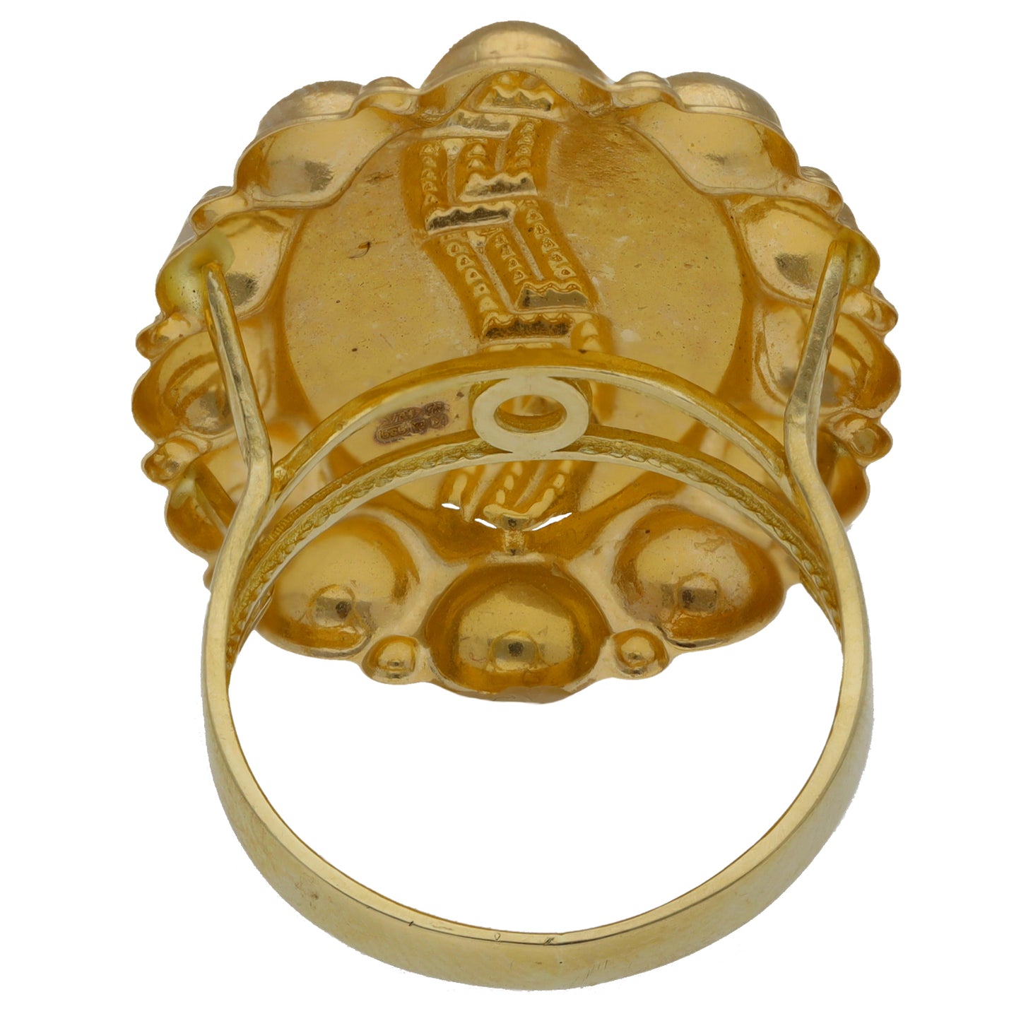 14ct Gold Alternative Ring Size O