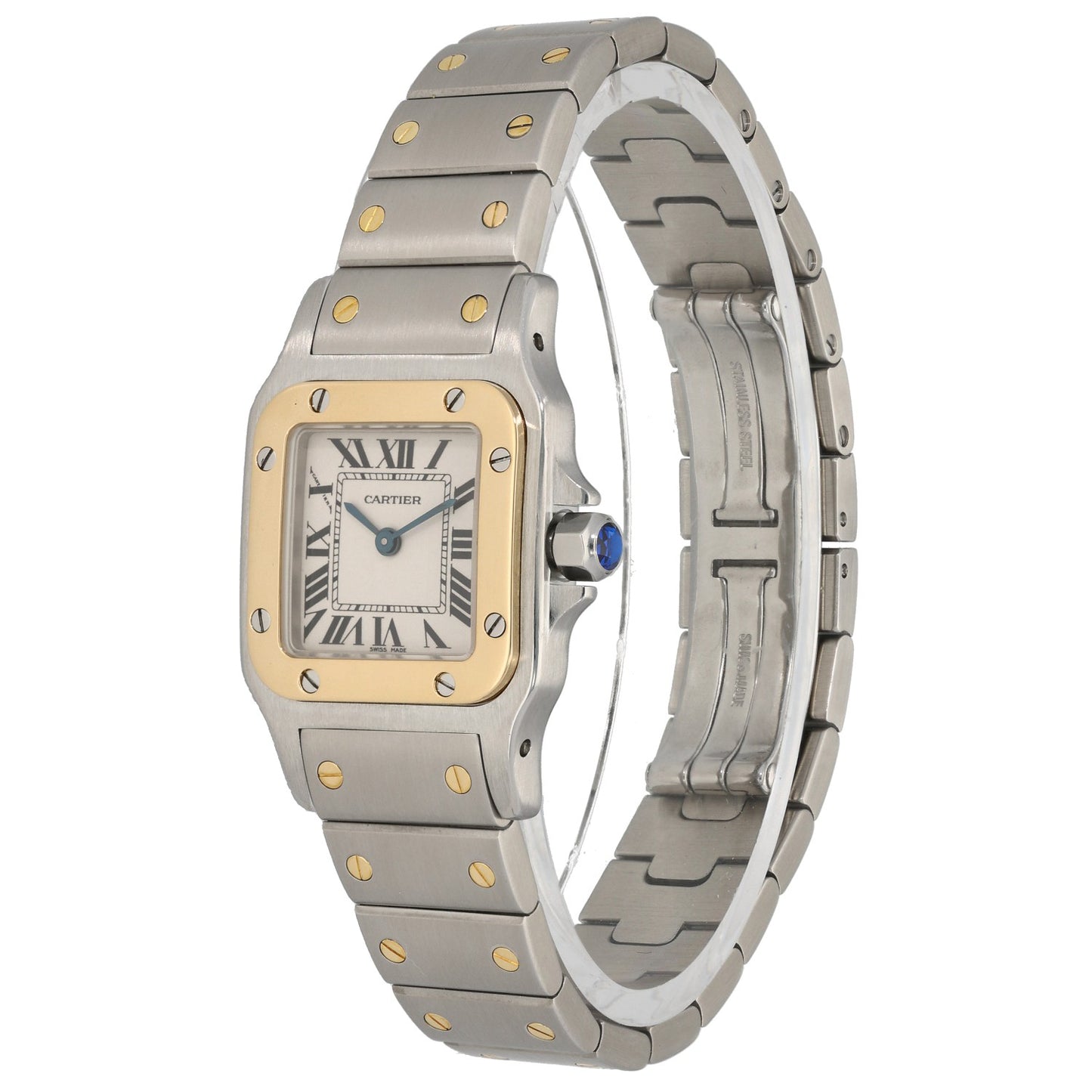 Cartier Santos Galbee W20012C4 24mm Bi-Colour Watch
