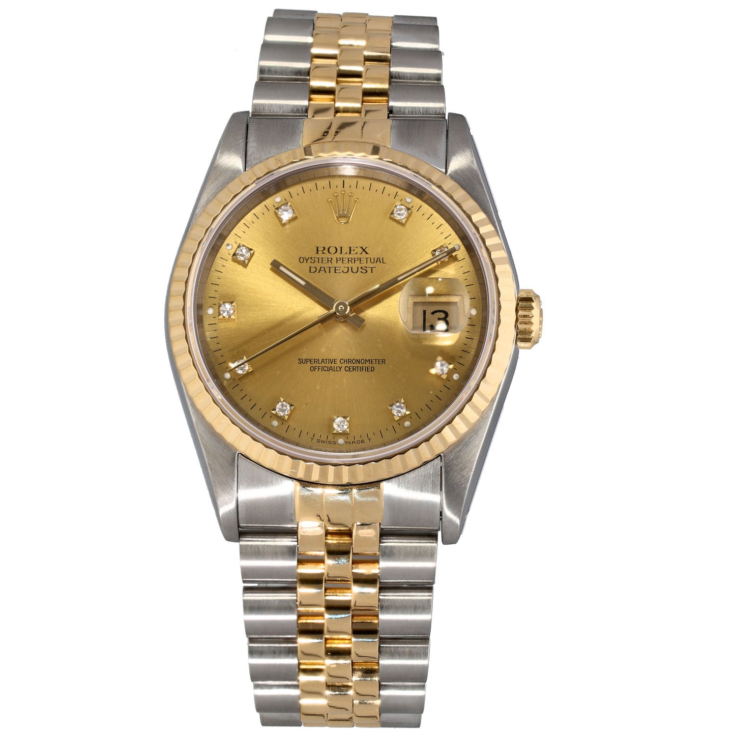 Rolex Datejust 16233 36mm Bi-Colour Watch
