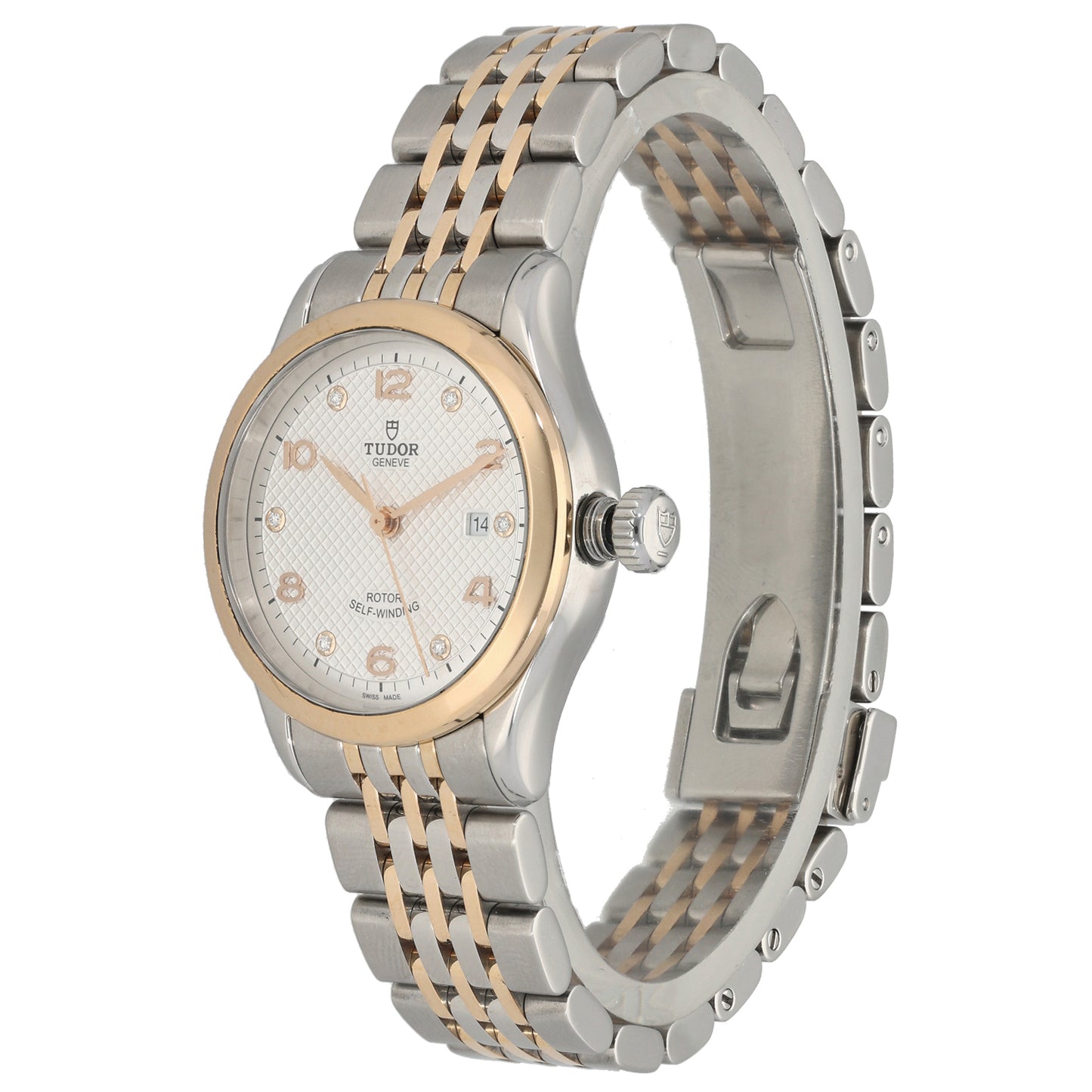 Tudor 1926 91351 28mm Bi-Colour Watch