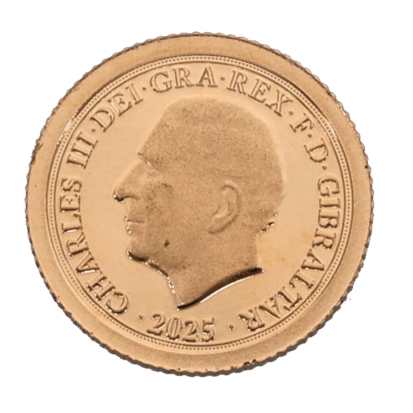 22ct Gold King Charles III Eighth Sovereign Coin 2025
