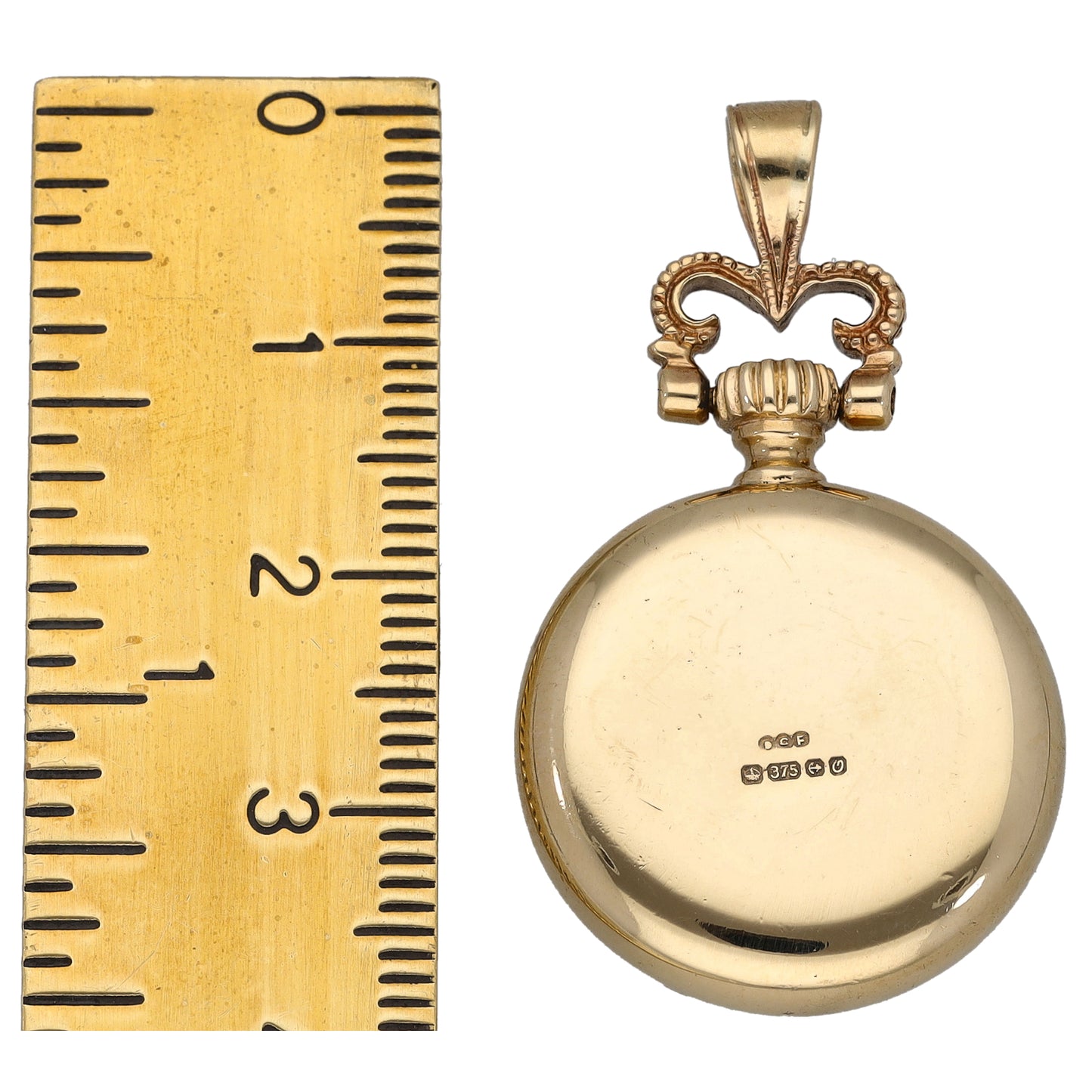 9ct Gold Onyx Alternative Pendant