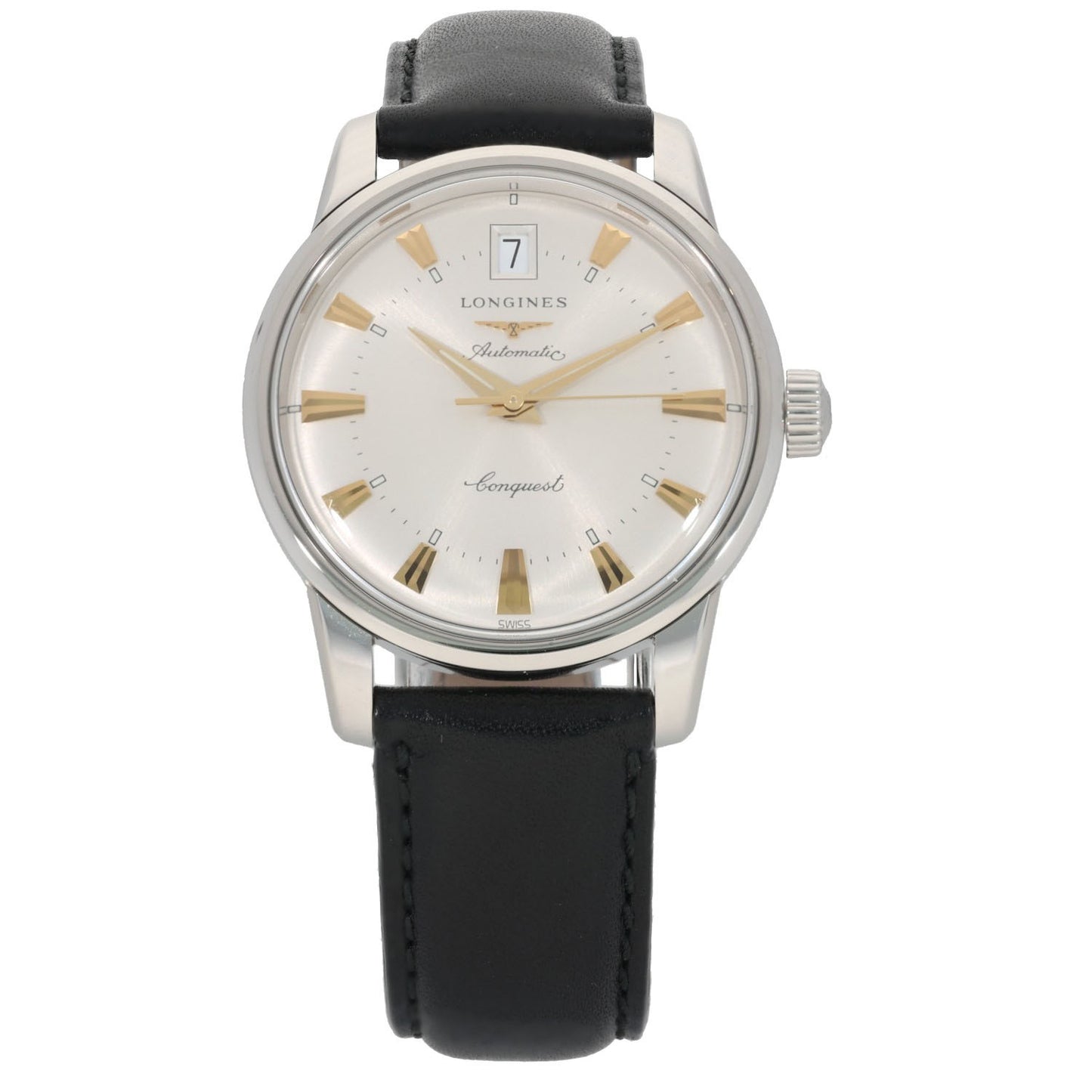 Longines Conquest L1.611.4 34mm Stainless Steel Watch