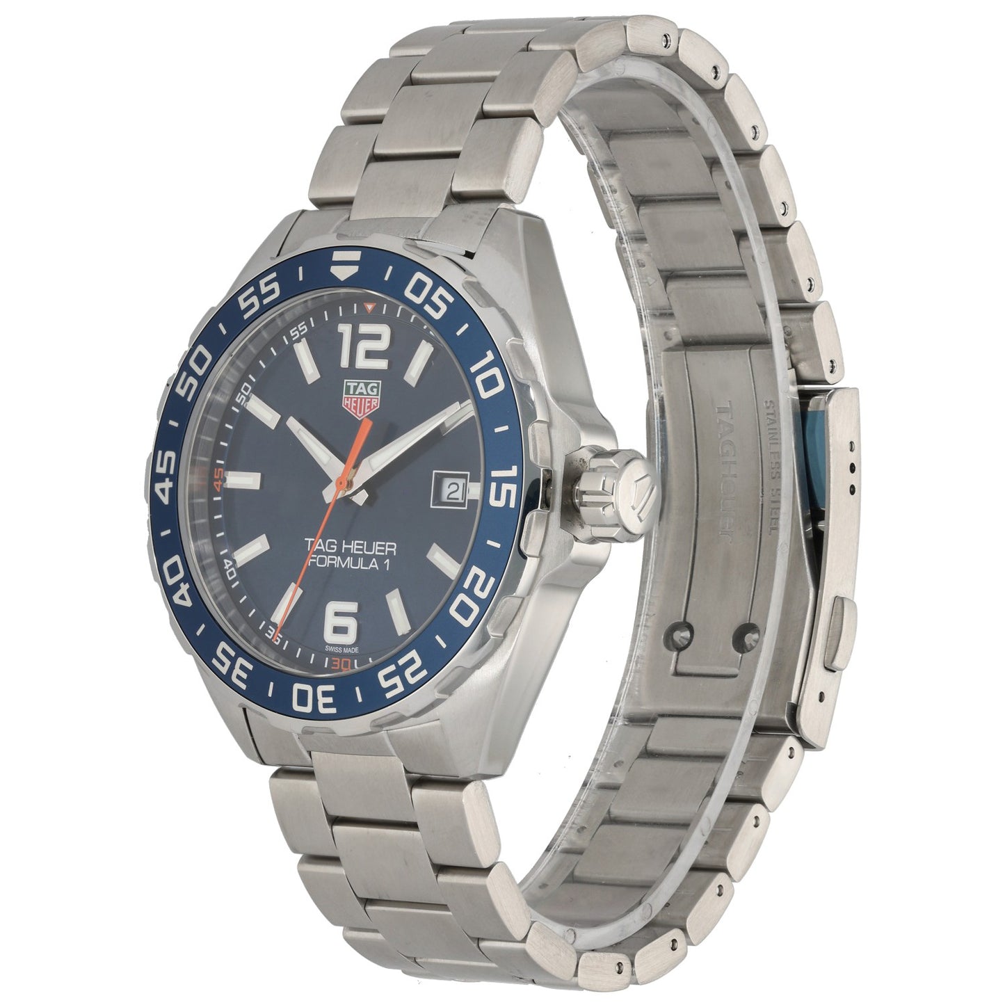 Tag Heuer Formula 1 WAZ1010 43mm Stainless Steel Watch