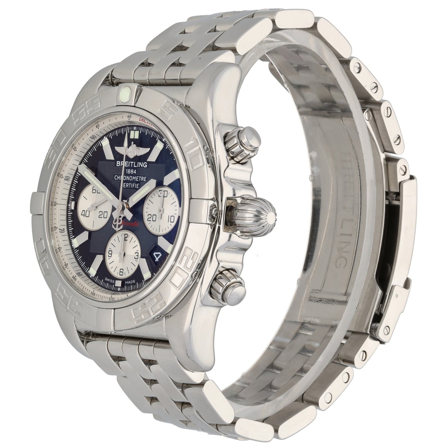 Breitling Chronomat AB0110 44mm Stainless Steel Watch