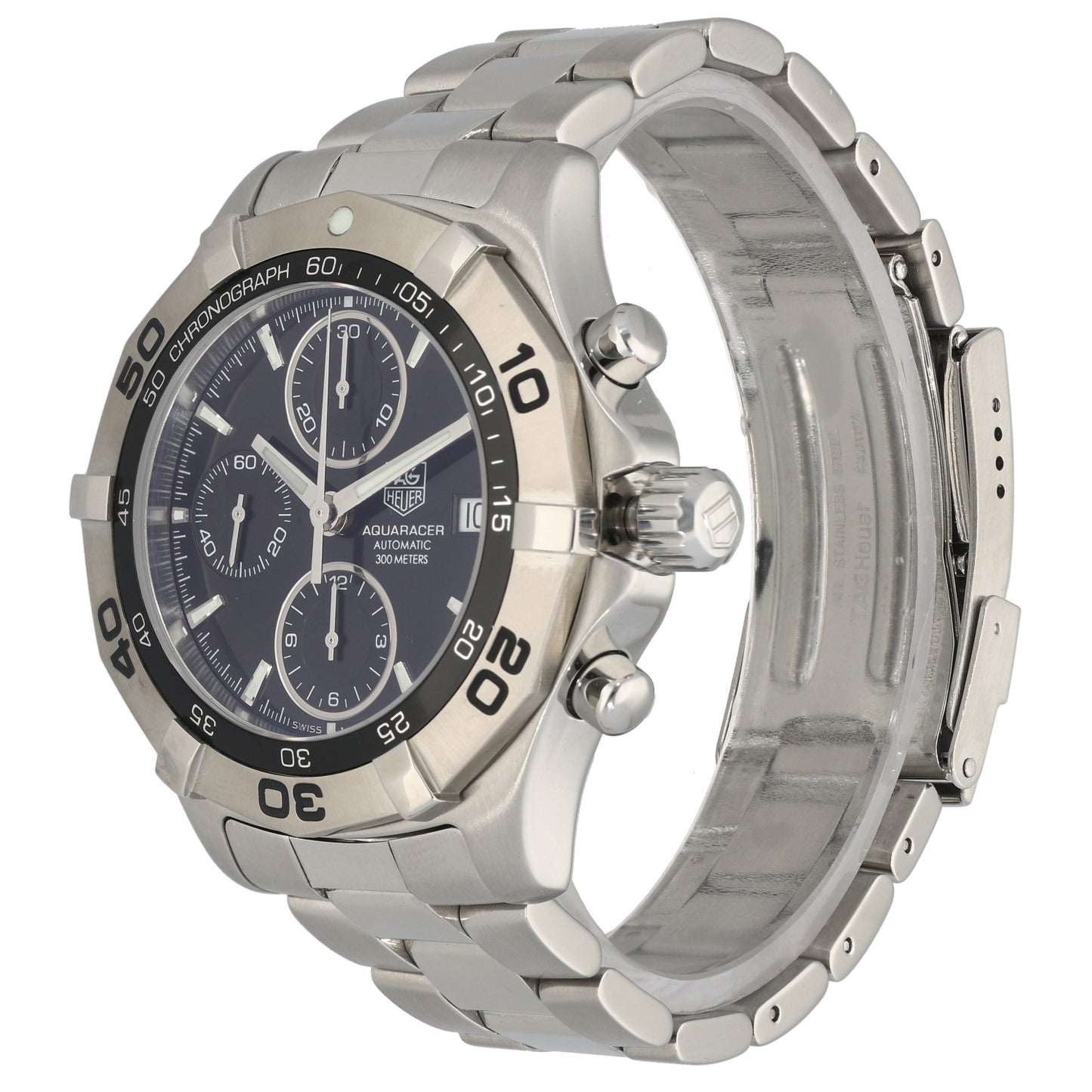 Tag Heuer Aquaracer CAF2110 41mm Stainless Steel Watch