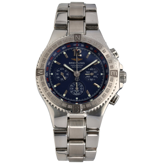 Breitling Hercules A39362 44mm Stainless Steel Watch