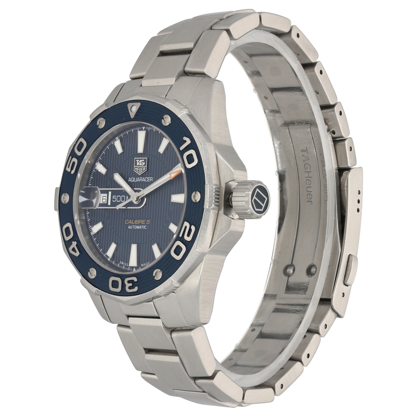 Tag Heuer Aquaracer WAJ2112 43mm Stainless Steel Watch