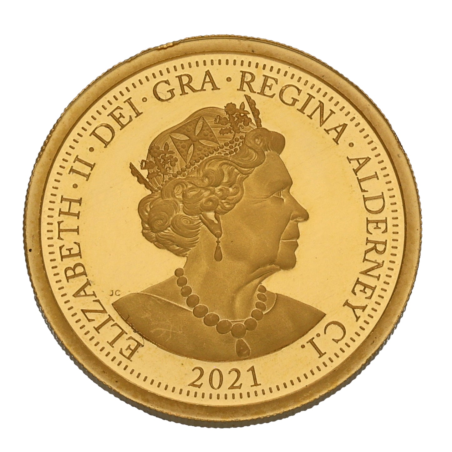 22ct Gold May God Direct My Steps Full Sovereign Coin 2021