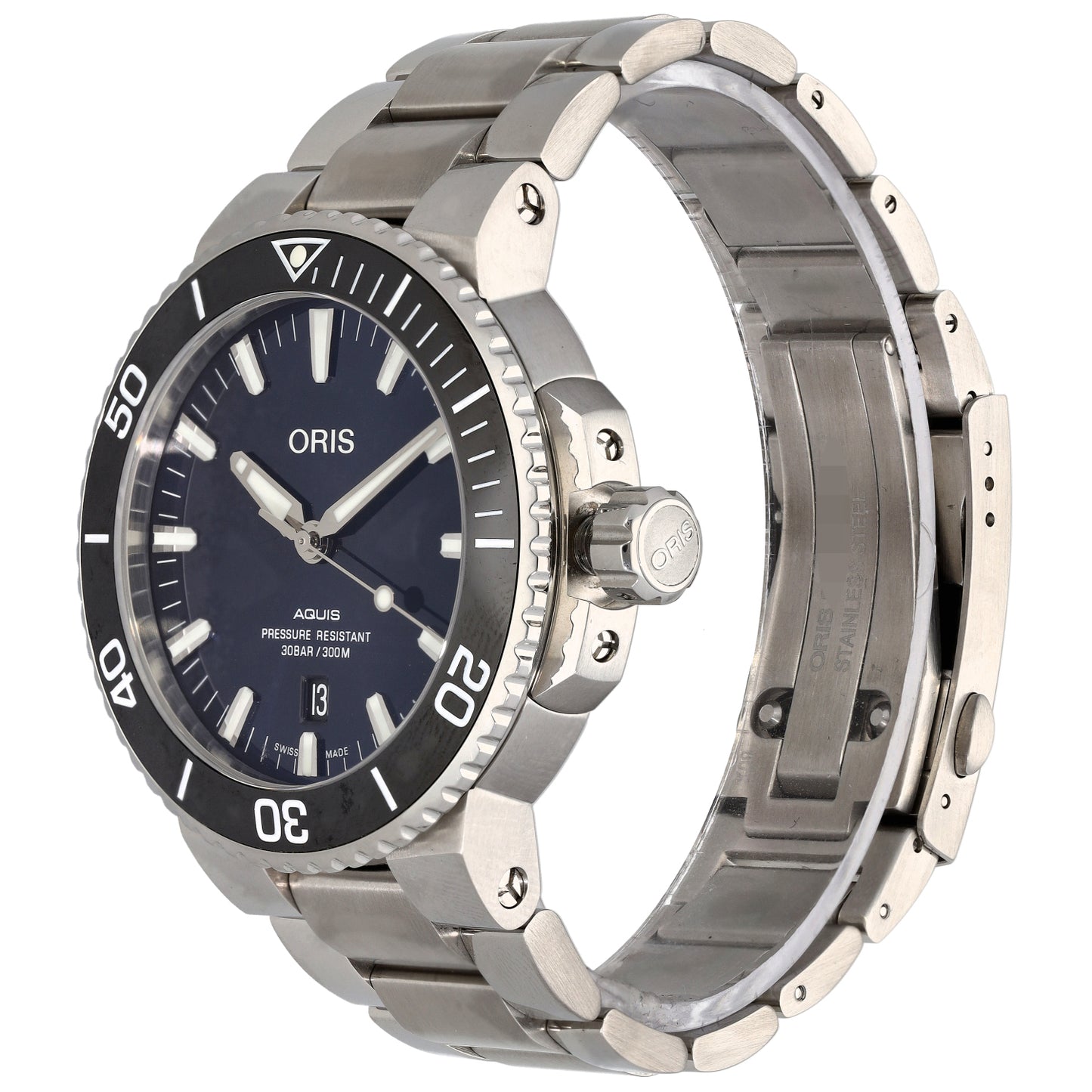 Oris Aquis 7730 43.5mm Stainless Steel Watch