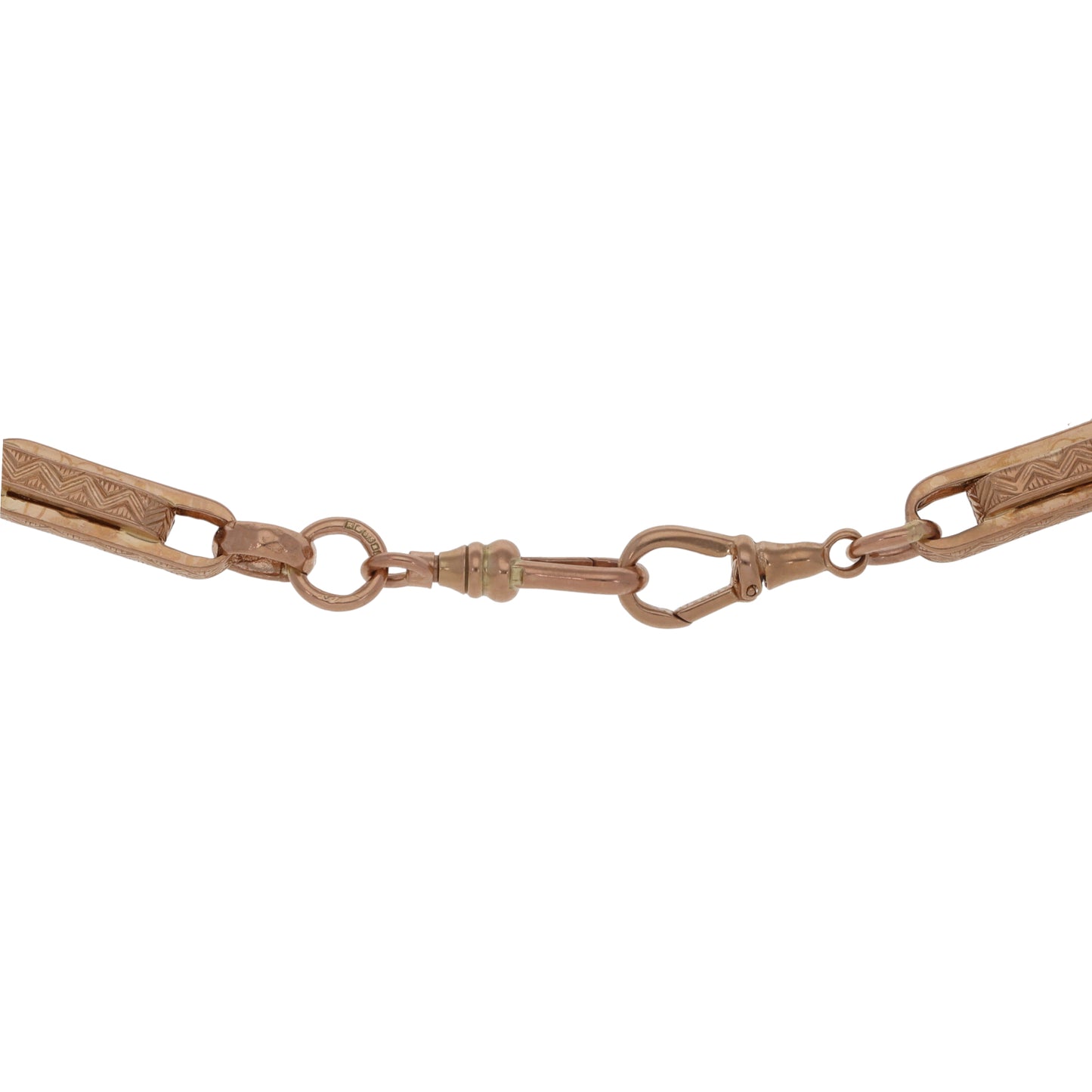 9ct Gold Fob/Watch Chain 20"