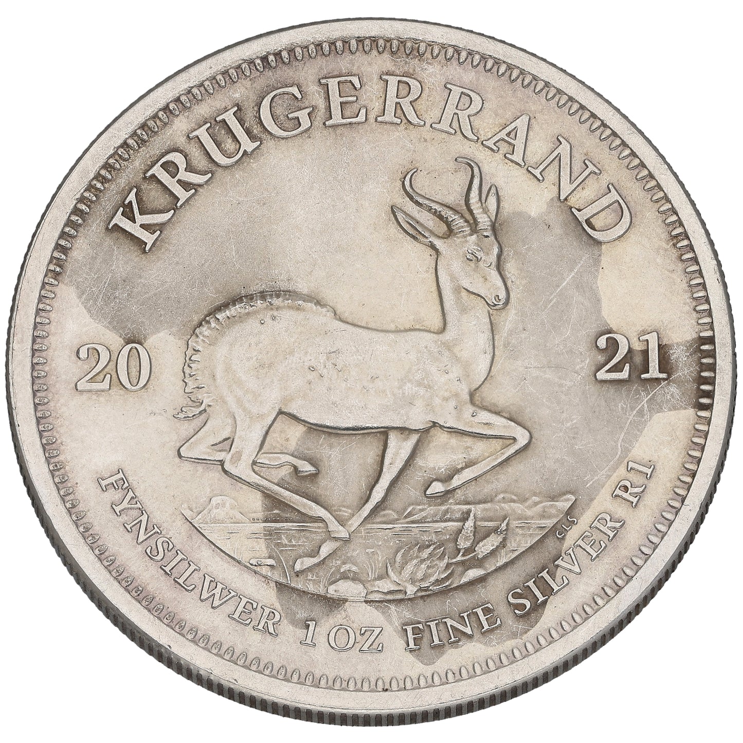 Fine Silver 1 OZ Krugerrand Coin 201