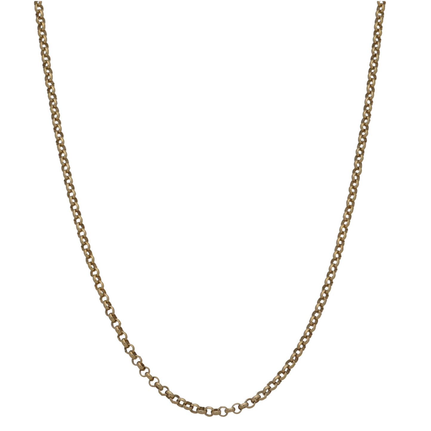 9ct Gold Belcher Chain 24"