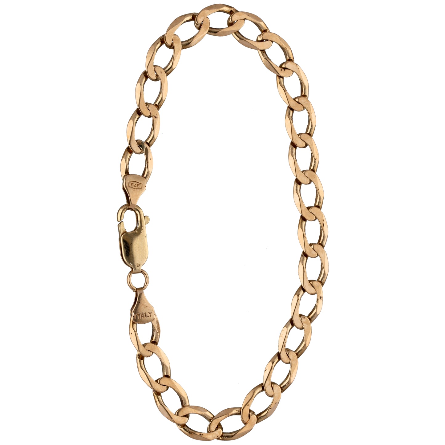 9ct Gold Curb Bracelet