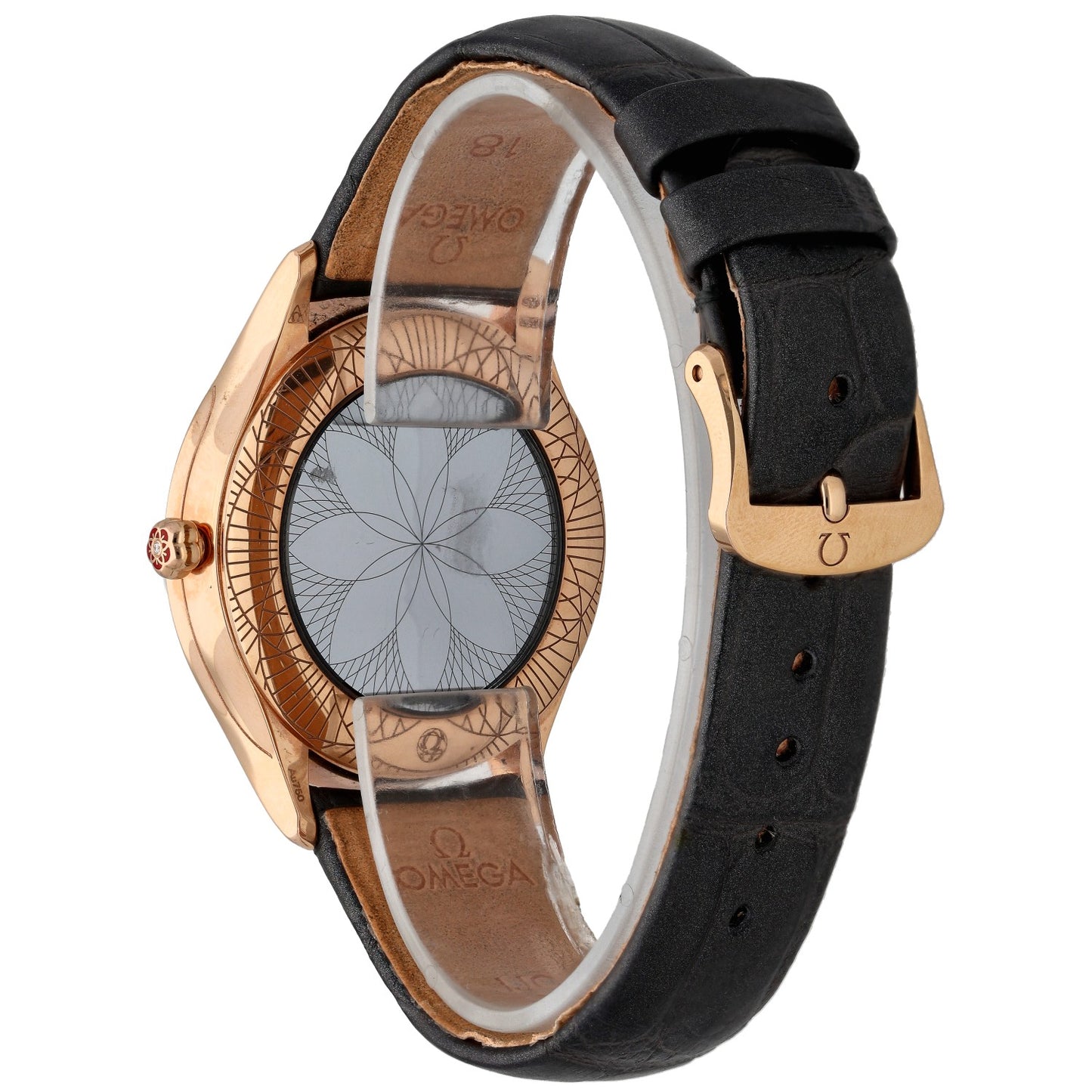 Omega De Ville Trésor 428.58.36.60.02.001 36mm Gold Watch
