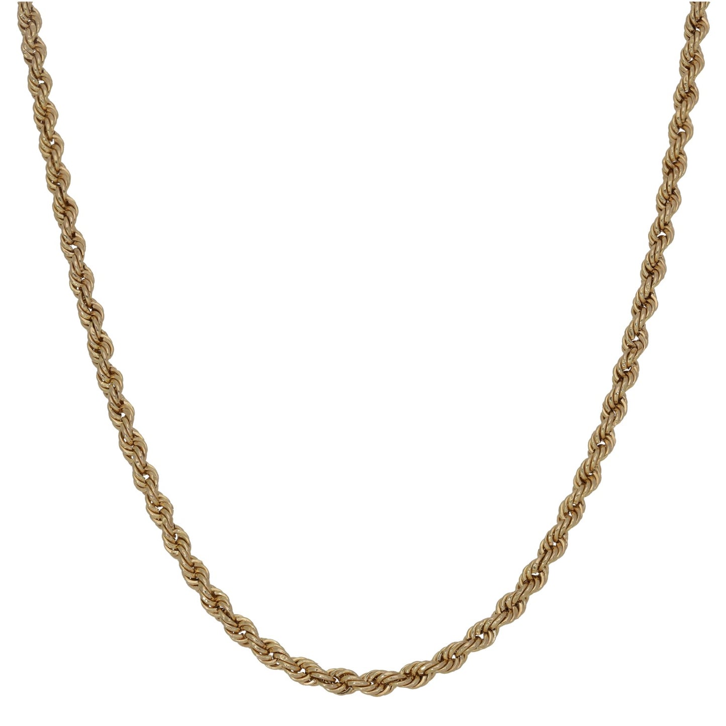 9ct Gold Rope Chain 19"