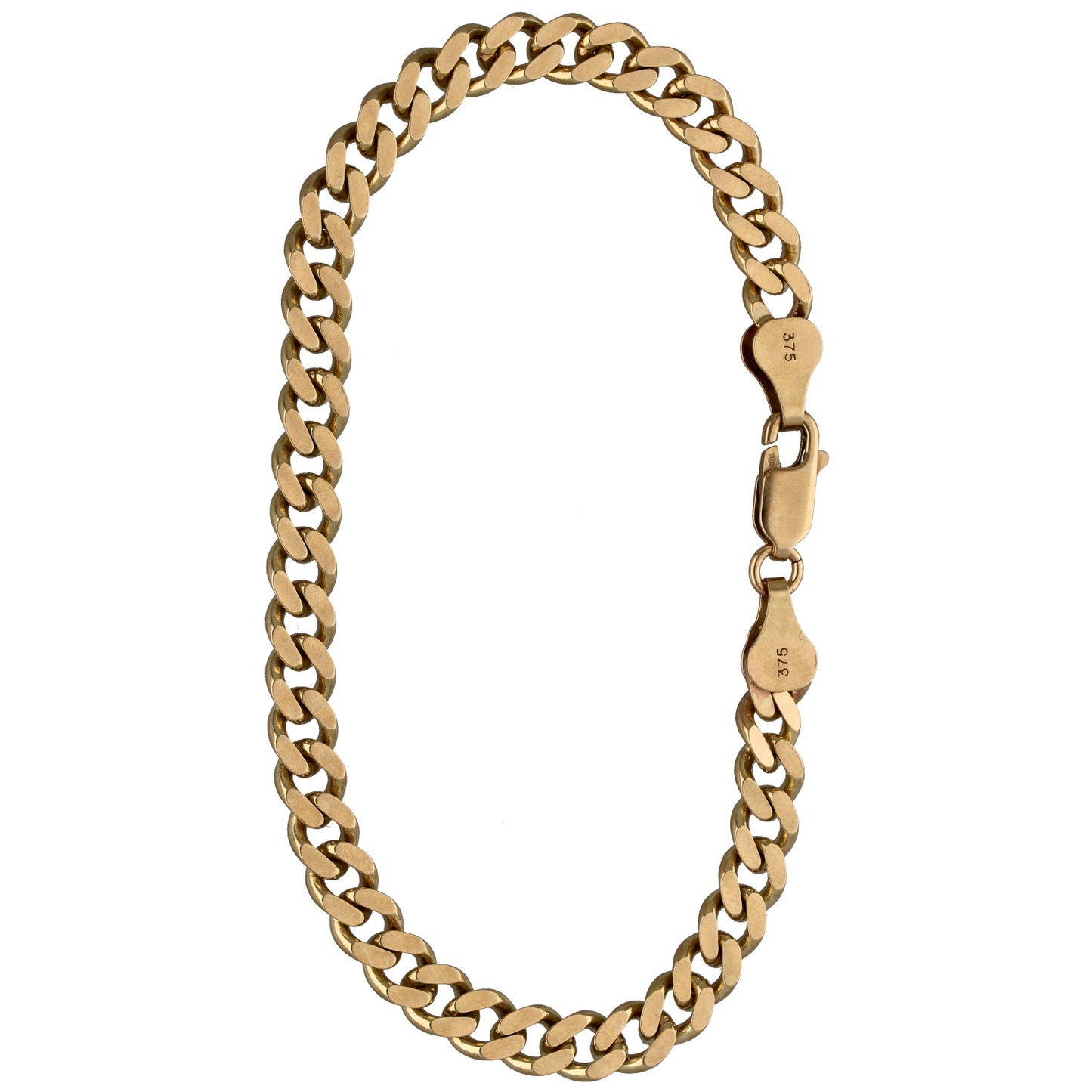9ct Gold Curb Bracelet
