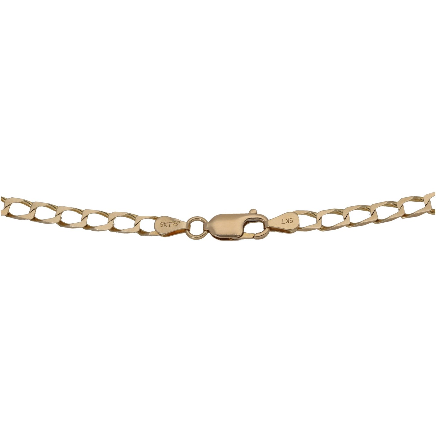 9ct Gold Curb Chain 20"