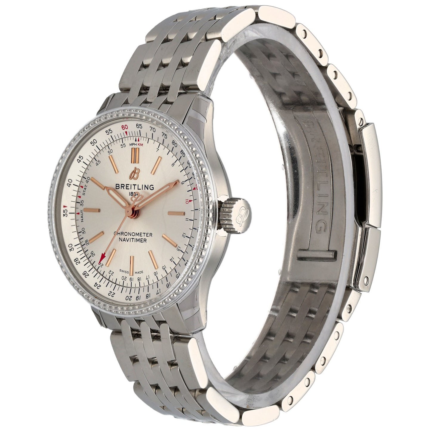 Breitling Navitimer 35 A17395 35mm Stainless Steel Watch (Ex-Display)