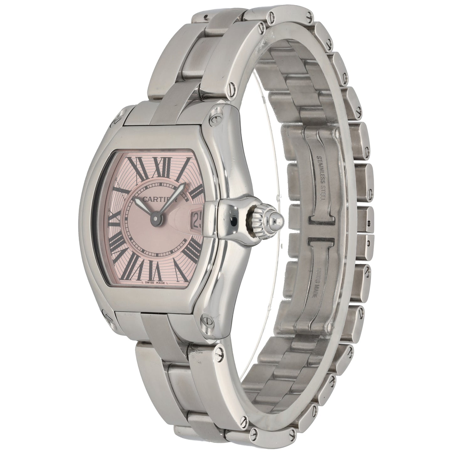 Cartier Roadster W62017V3 33mm Stainless Steel Watch