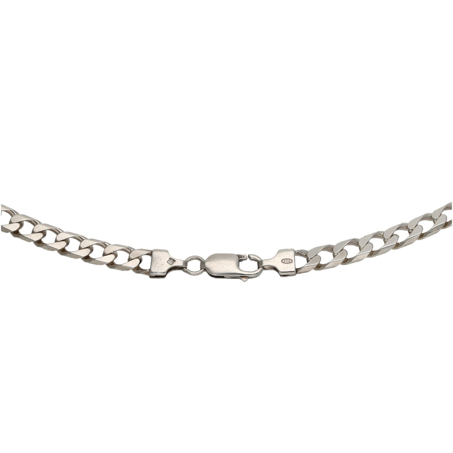 Sterling Silver Curb Chain 21"