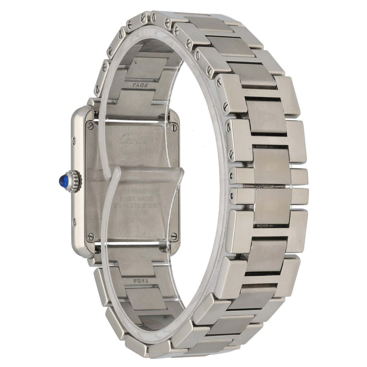 Cartier Tank Solo W5200013 24.4mm Stainless Steel Watch