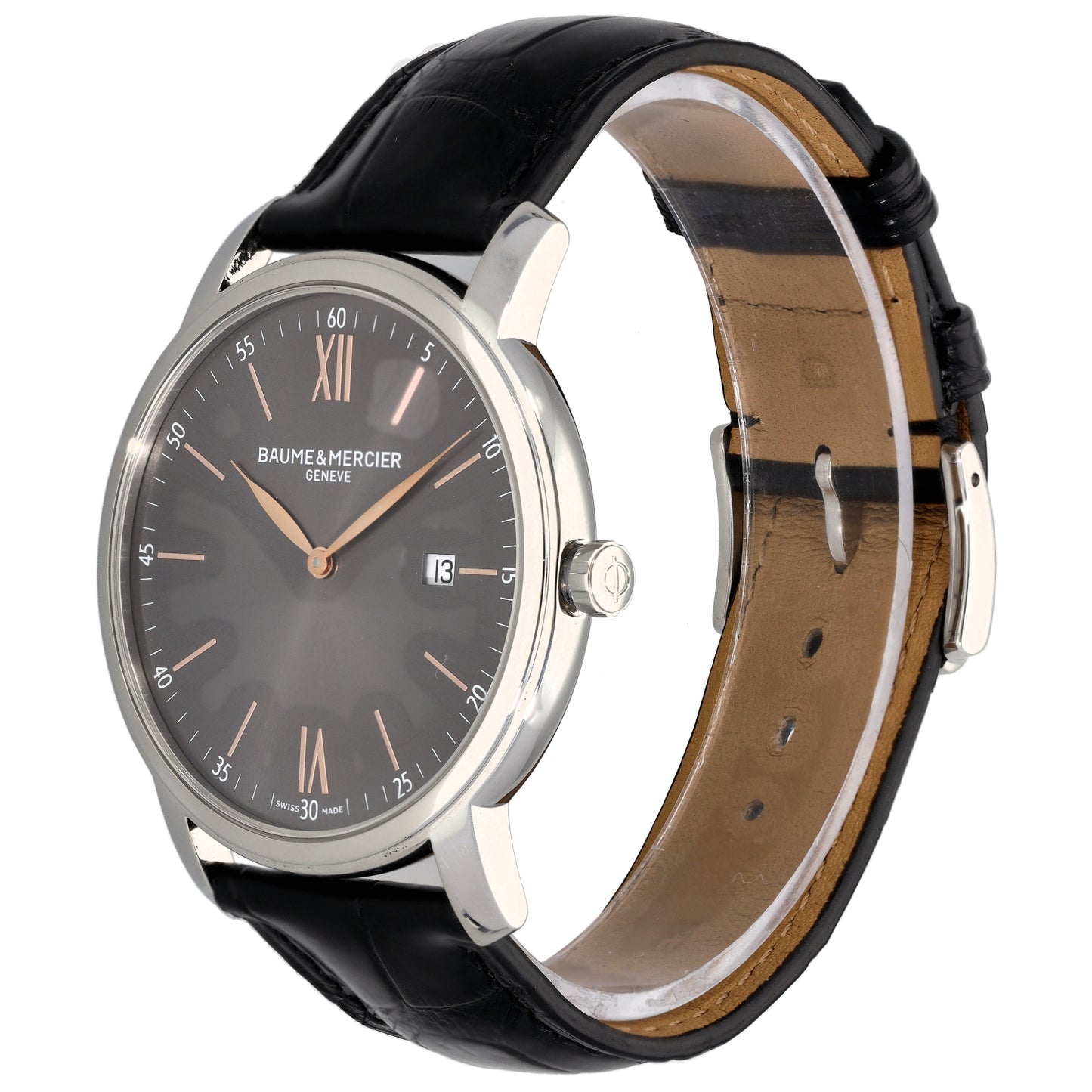 Baume Et Mercier Classima 65493 42mm Stainless Steel Watch