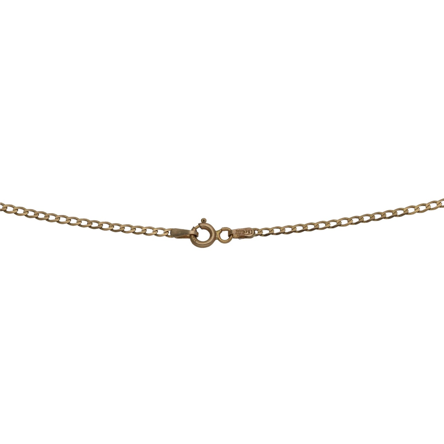 9ct Gold Curb Chain 24"