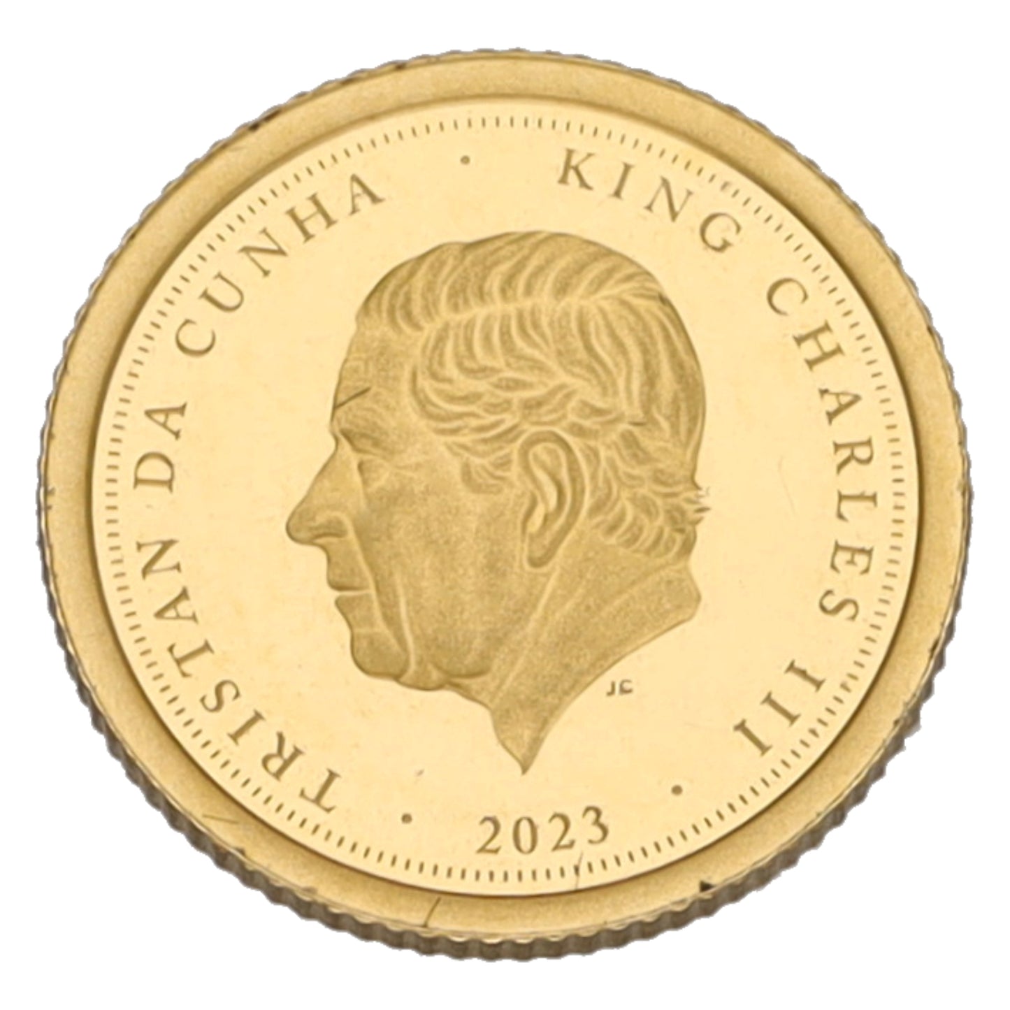 22ct Gold King Charles III Nelson Eighth Sovereign Coin 2023