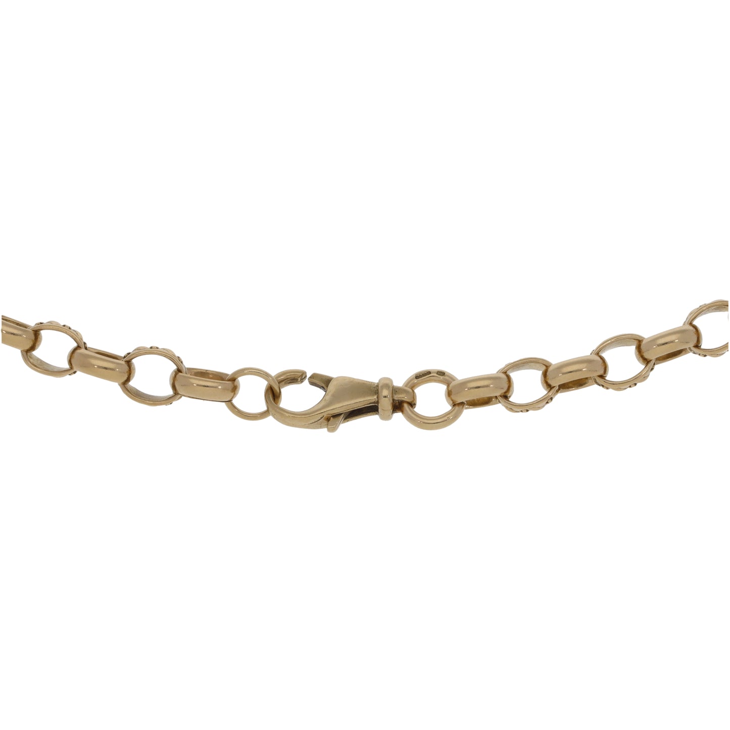9ct Gold Belcher Chain 26"