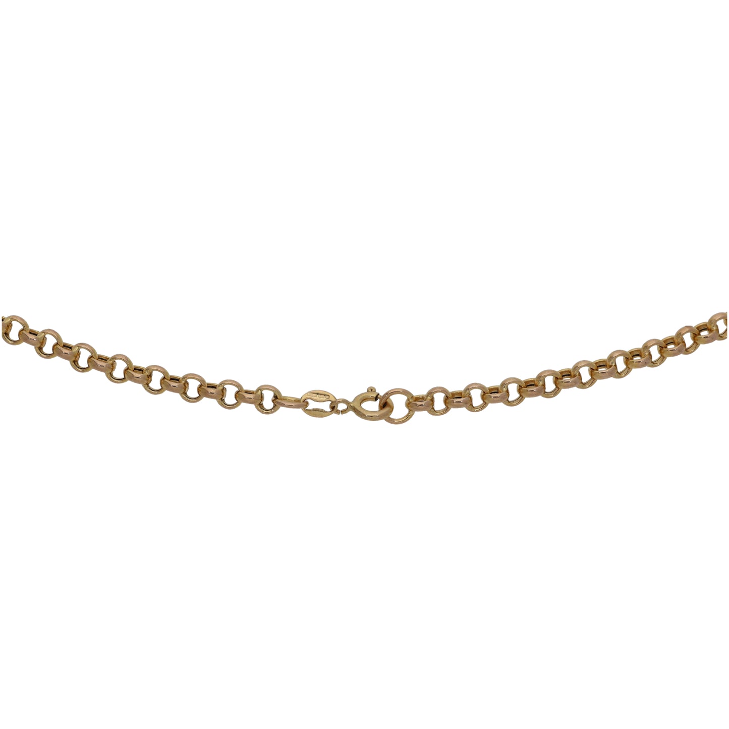 9ct Gold Belcher Chain 16"