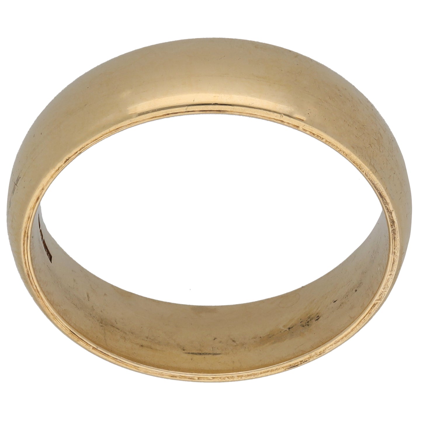 9ct Gold Plain Wedding Ring Size U