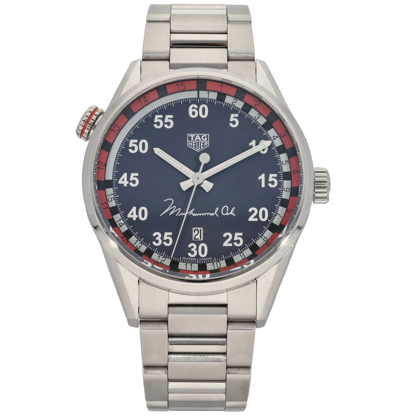 Tag Heuer Carrera WAR2A13 Muhammad Ali Limited Edition 43mm Stainless Steel Watch