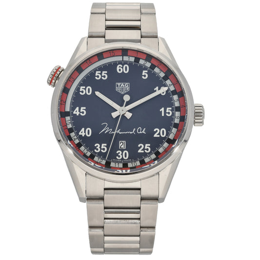 Tag Heuer Carrera WAR2A13 Muhammad Ali Limited Edition 43mm Stainless Steel Watch
