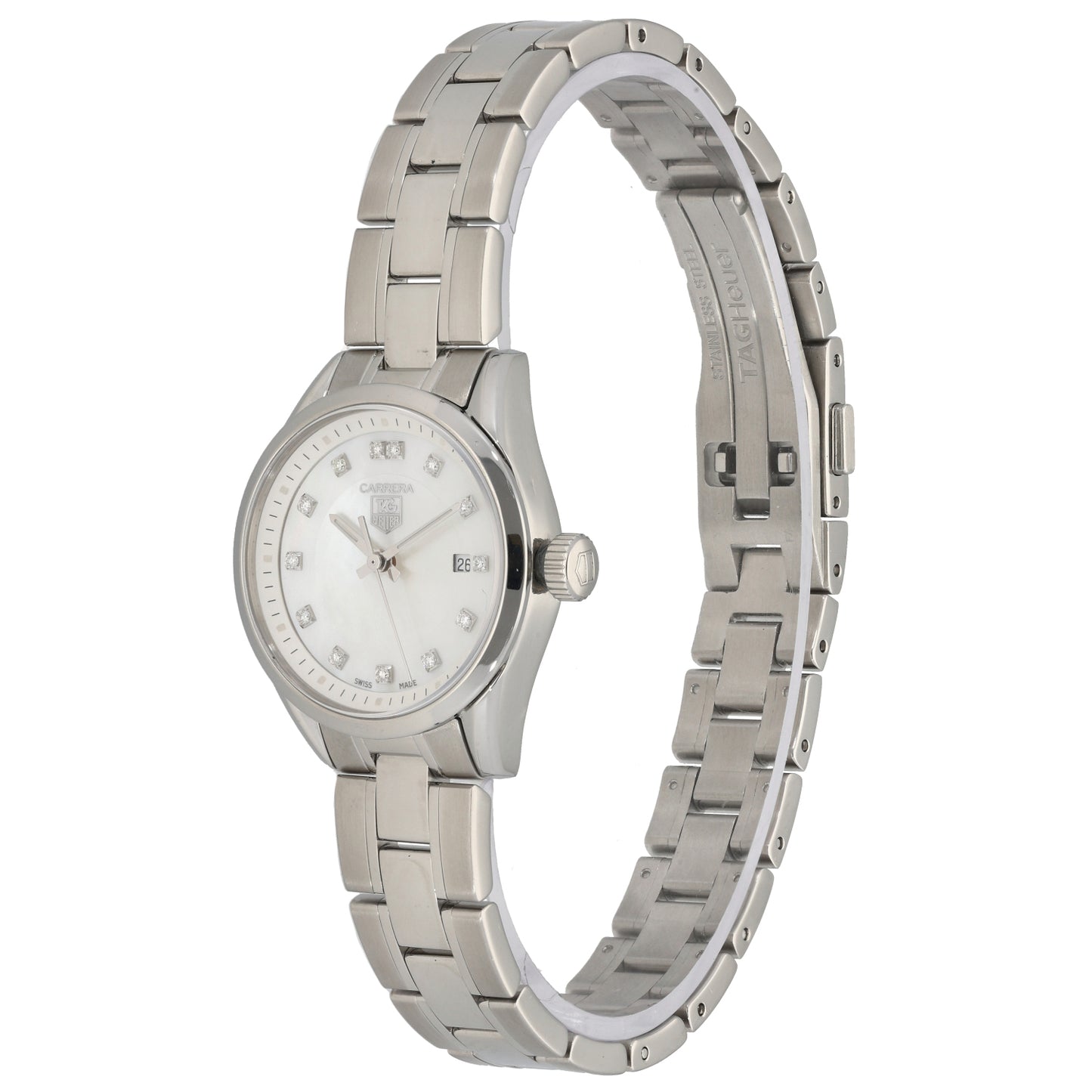 Tag Heuer Carrera WV1411 27mm Stainless Steel Watch