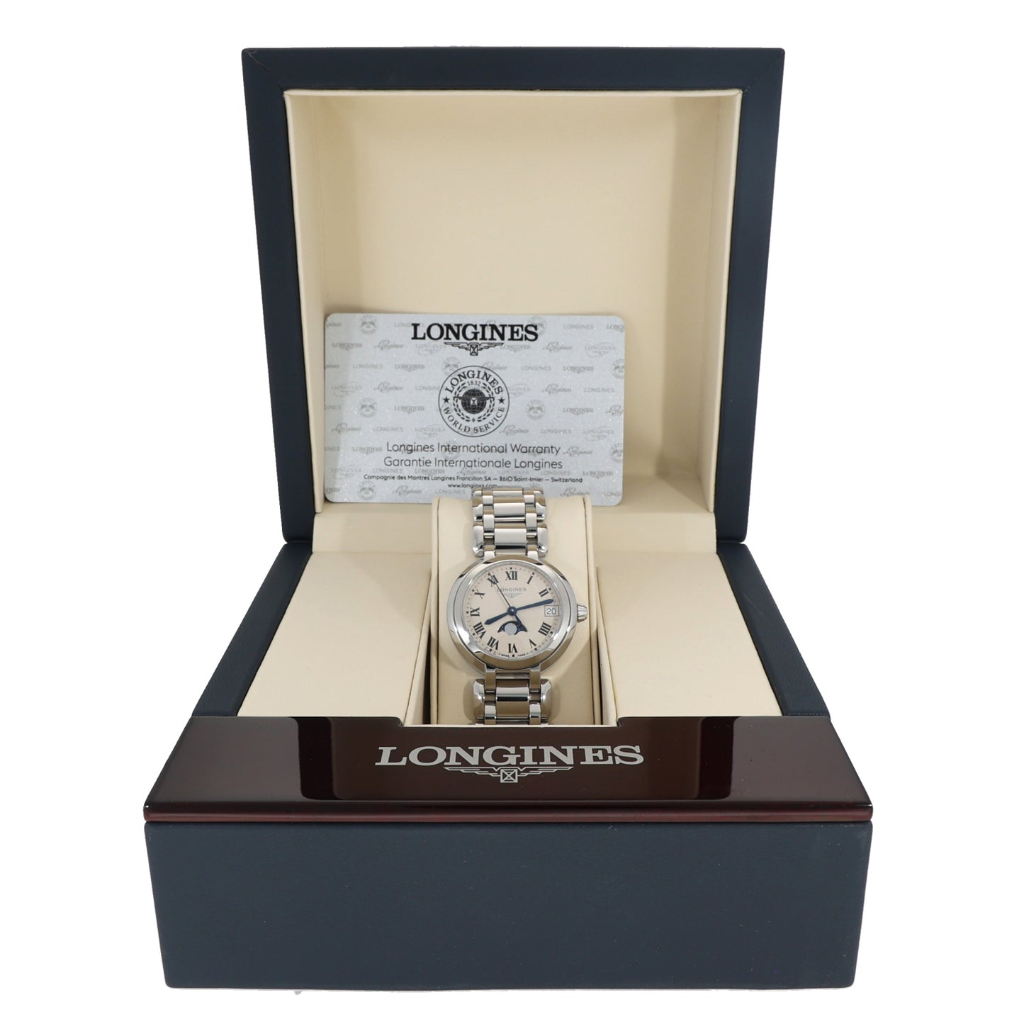 Longines PrimaLuna L8.115.4 30mm Stainless Steel Watch