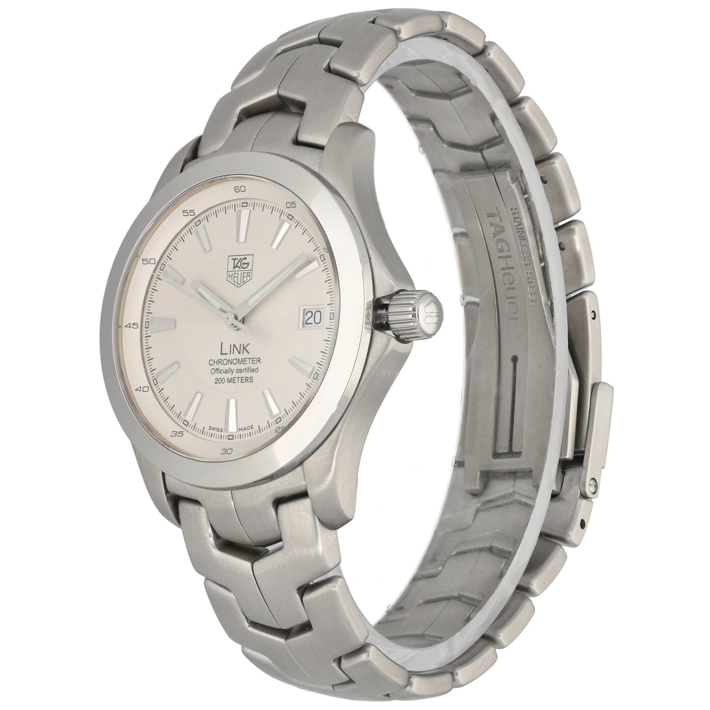 Tag Heuer Link WJF5111 39mm Stainless Steel Watch