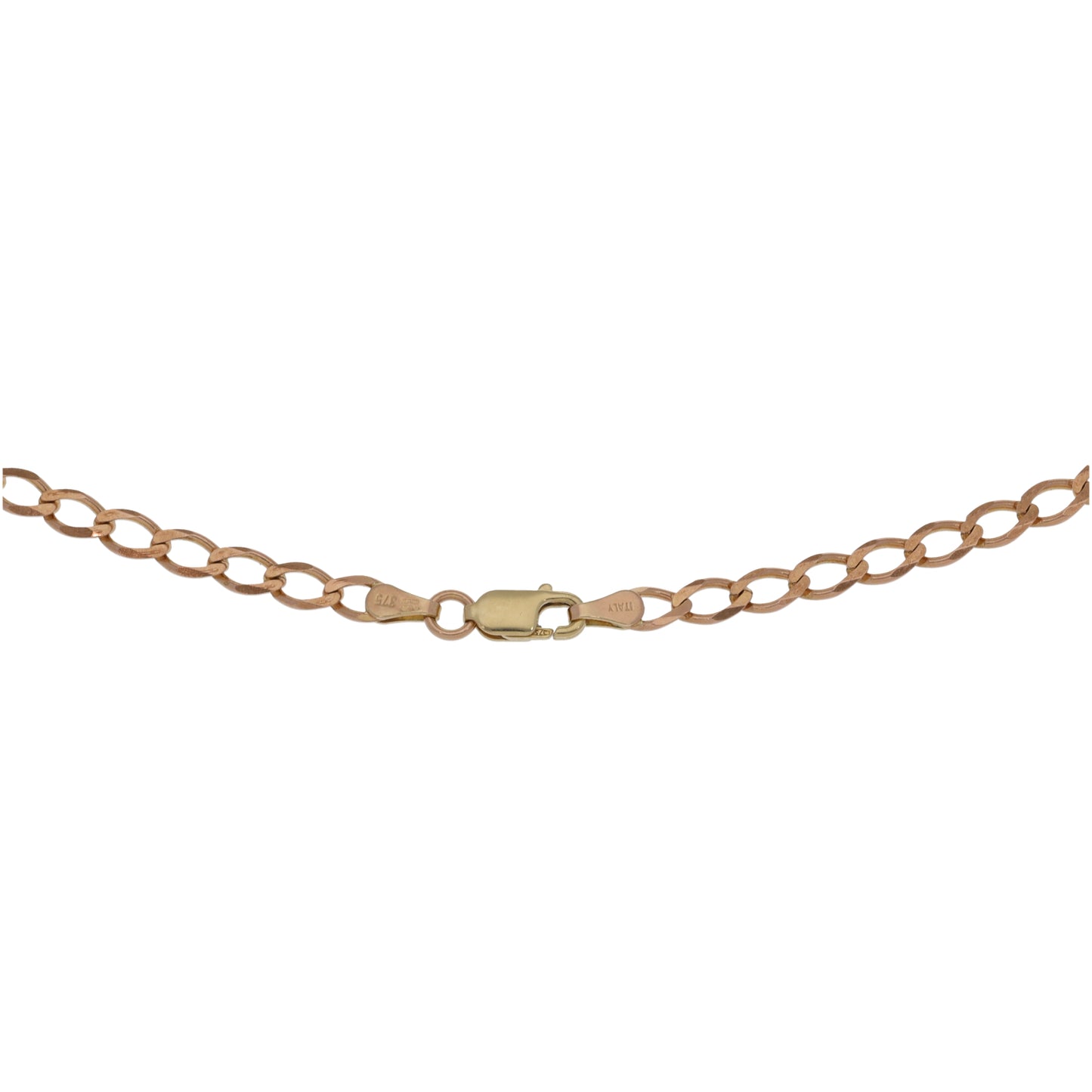 9ct Gold Curb Chain 20"