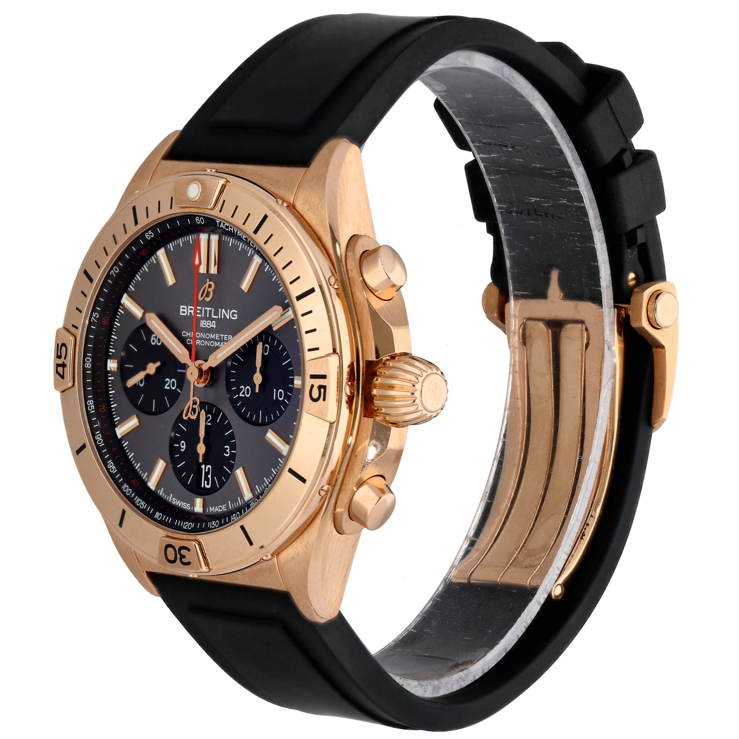 Breitling Chronomat B01 42 RB0134 42mm Rose Gold Watch