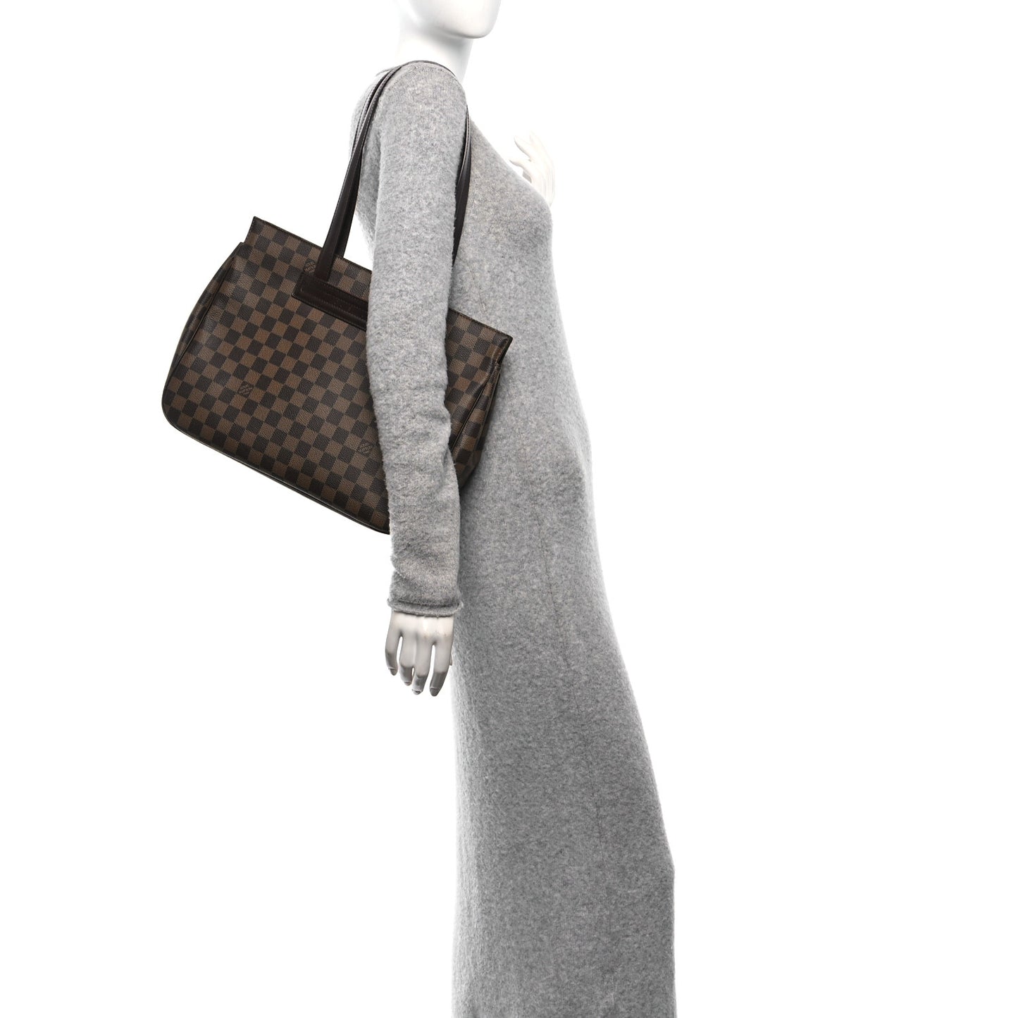 Louis Vuitton Parioli PM Damier Ebene Coated Canvas Bag - Brown