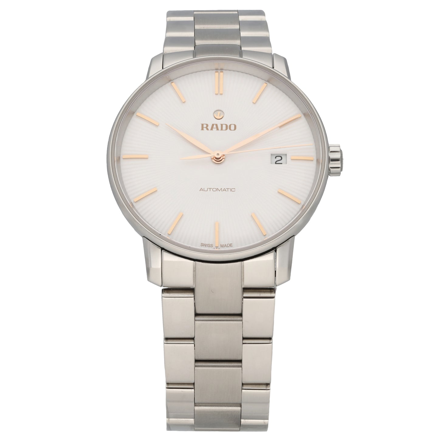 Rado Coupole 763.3860.4 38mm Stainless Steel Watch